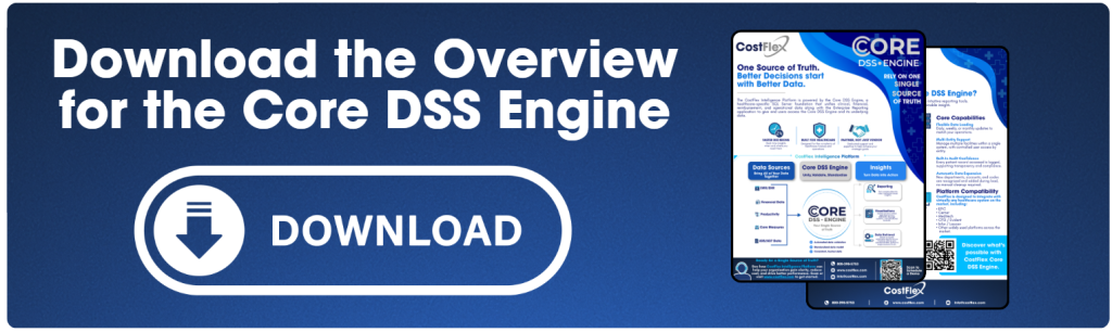 CostFlex Core DSS Engine